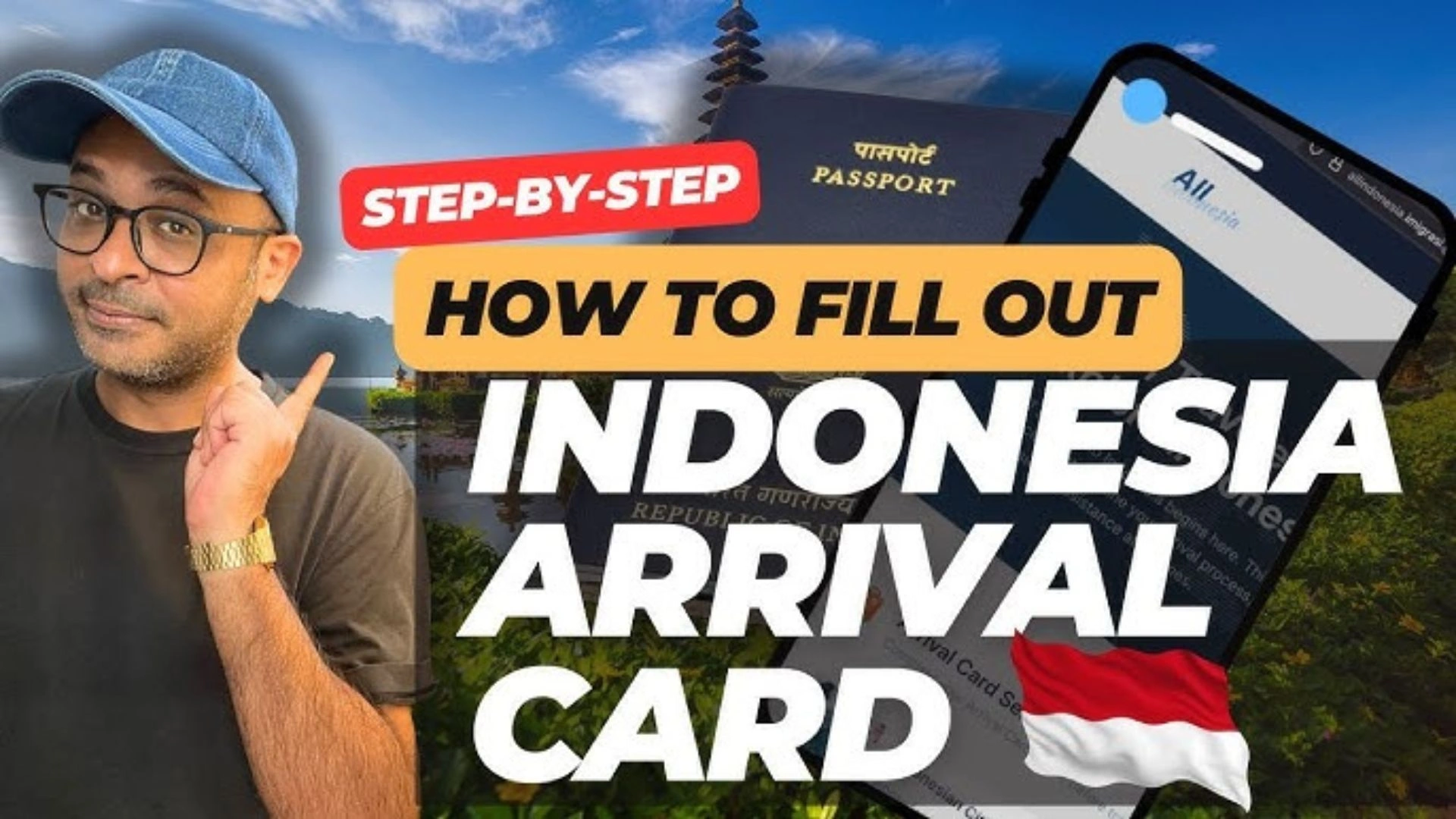 Indonesia arrival card